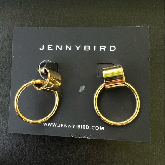 Jenny Bird Faye Knockers in Gold 98$ - Picture 6 of 6